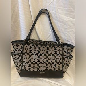 Coach Purse F28728 Park Signature Carry Tote